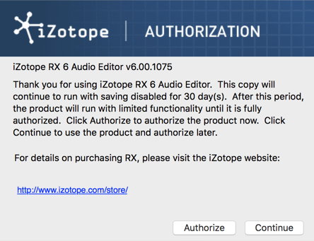 Izotope 039; S Rx Trial