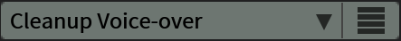 Preset menu