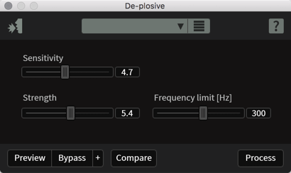 De-plosive module interface
