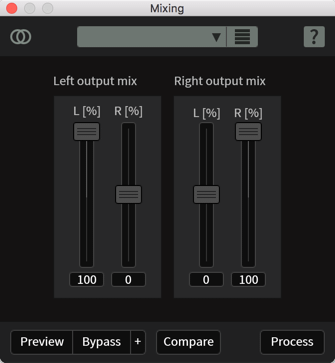 Mixing module